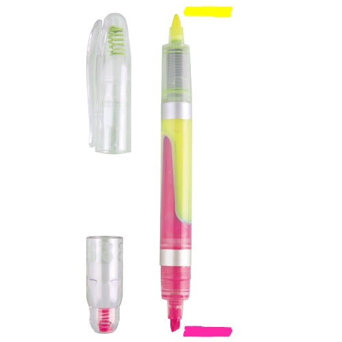 Marcador Doble Fucsia/Amarillo "Wicky"