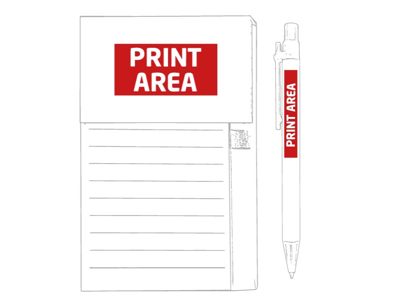 Libreta Marcador Con Boligrafo De Sobremesa "Ecolife"