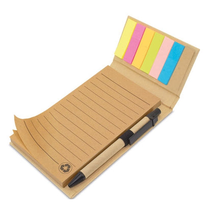 Libreta Marcador Con Boligrafo De Sobremesa "Ecolife"