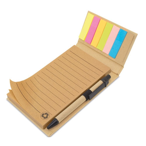 Libreta Marcador Con Boligrafo De Sobremesa "Ecolife"