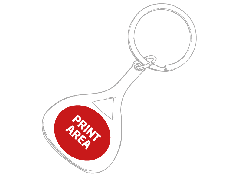 Llavero Aluminio "Padel"