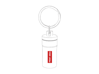 Llavero Aluminio Pastillero "Doc"