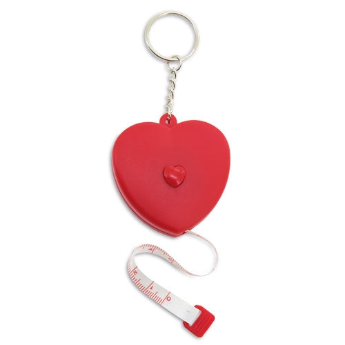 Llavero Cinta Metrica "Corazon"