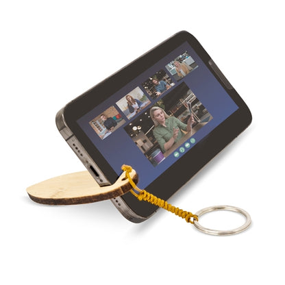 Llavero Sujeta Movil Bambu Surf