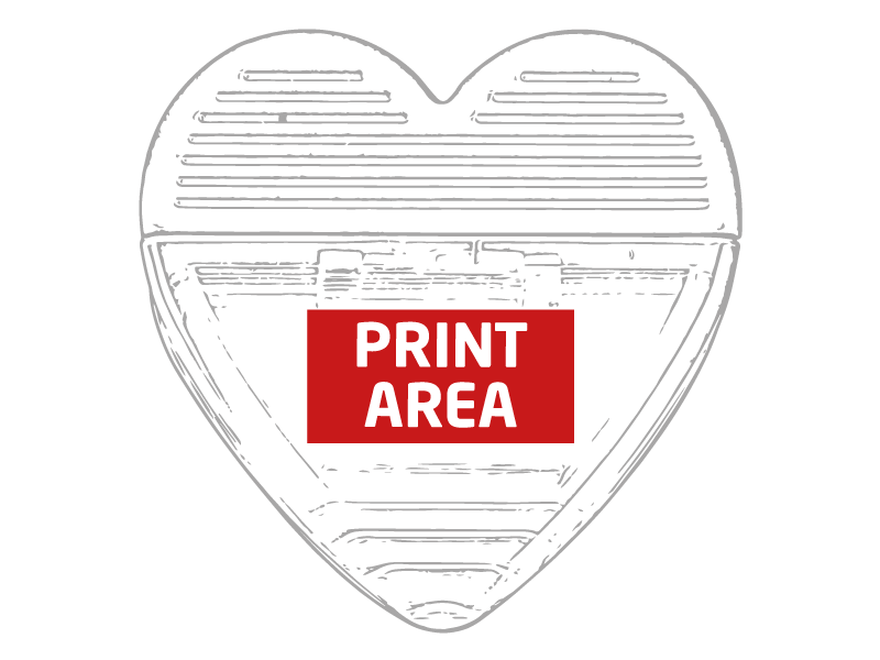 Pinza Imantada Corazon