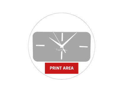 Reloj De Pared Slowly Pierre Cardin