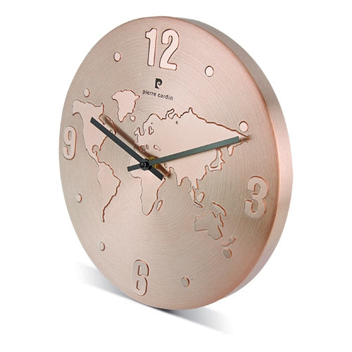 Reloj Mundi Mapa Pierre Cardin