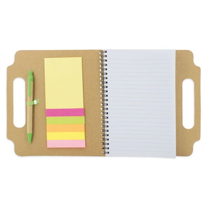 Maletin Libreta Reciclada Dante Pistacho