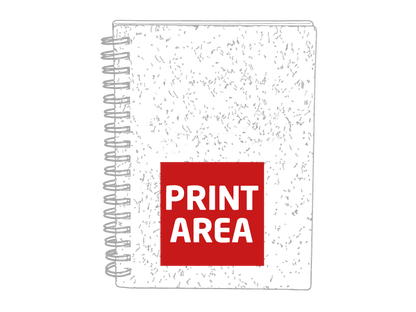 Libreta Con Anillas Negras Corcho Natural "Paix"
