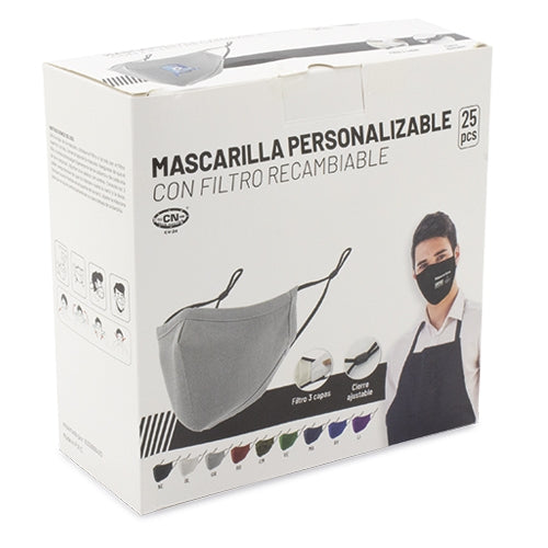 Mascarilla Con Filtro Reutilizable España
