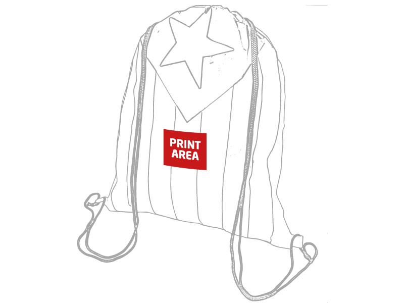Bolsa Mochila 210T Independentista Catalana