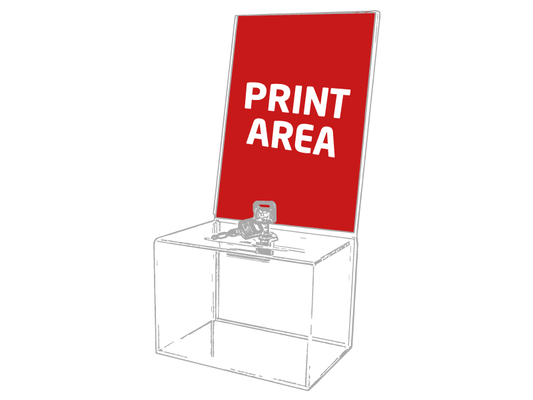 Urna Portagrafica A5 Con Cerradura "Election"