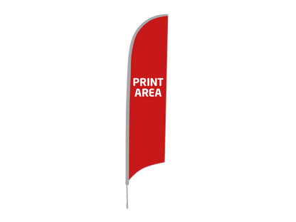 Soporte Bandera Forma Pluma 3 M