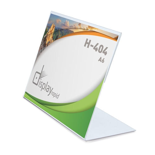 Portagrafica Pvc Horizontal A6 "Menzi"
