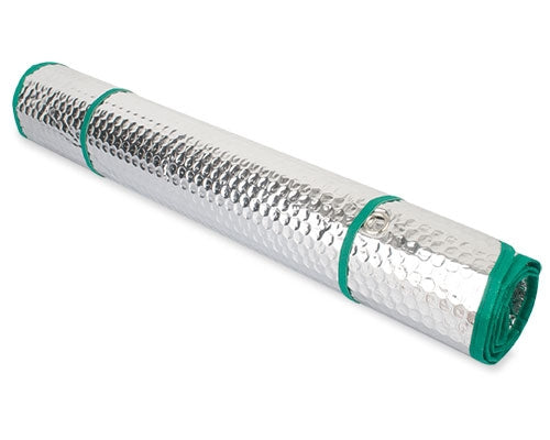 Parasol Metalico Coche 2 Caras Ribete Verde