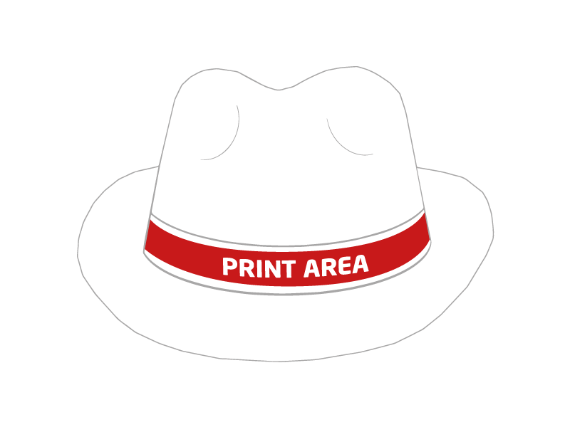 Sombrero Premium Rojo