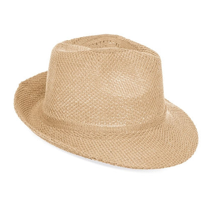 Sombrero De Ala Ancha Marron