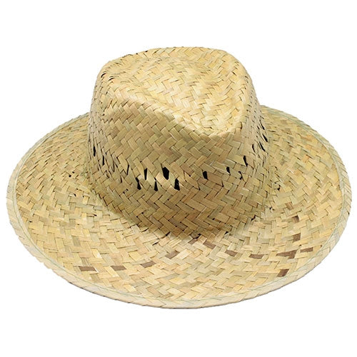 Sombrero Paja Verde Cinta Interior "Paulo"