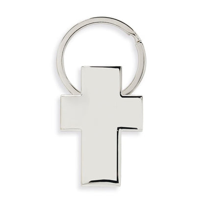 Llavero Metalico Forma Cruz "Christian"