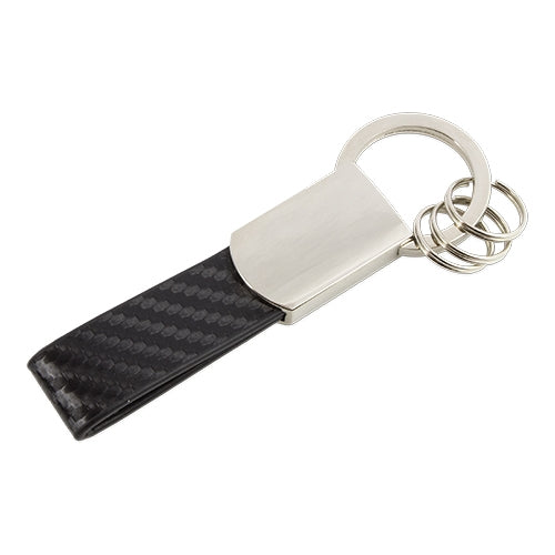 Llavero Metalico Carbon Fiber
