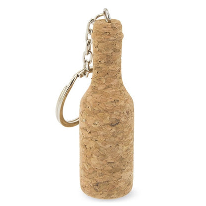 Llavero Corcho Botella Tridimensional "Ropo"