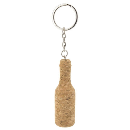 Llavero Corcho Botella Tridimensional "Ropo"