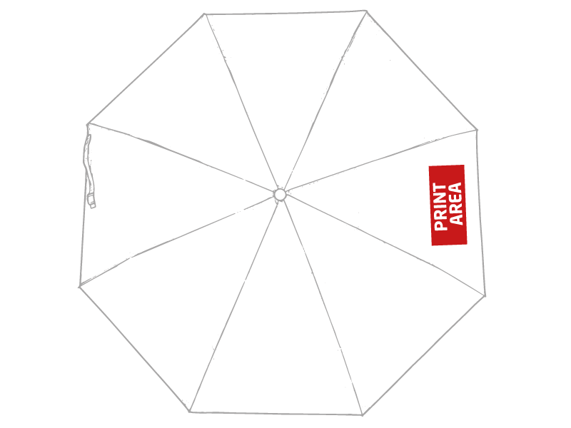 Paraguas Plegable "Cromo"