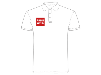Polo Street D&F Blanco Xxl "Street Golf"