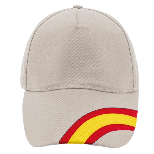 Gorra Nacional 5 Paneles Algodn Peinado "Deva"