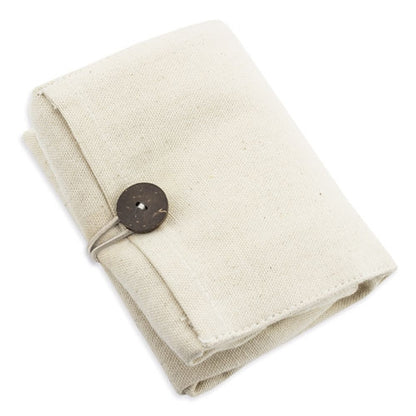 Bolsa De Algodon Plegable Con Bolsillo "Nadia"