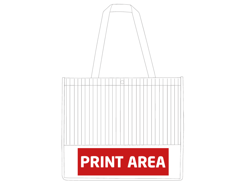 Bolsa "Lafayette"  Blanco-Plata