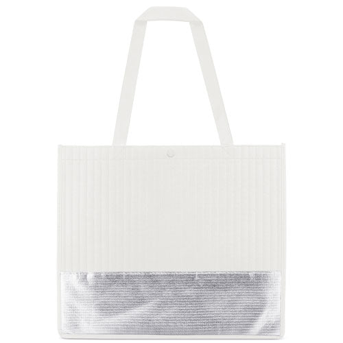 Bolsa "Lafayette"  Blanco-Plata