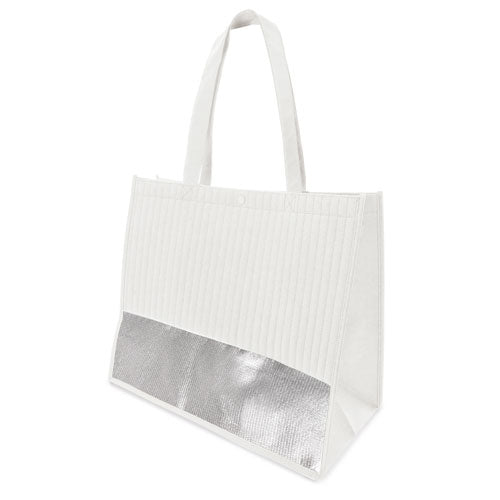 Bolsa "Lafayette"  Blanco-Plata
