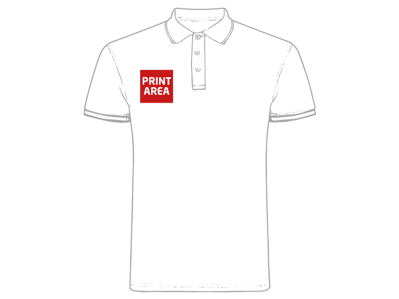 Polo Bandera Mujer Pierre Delone  "Azur"