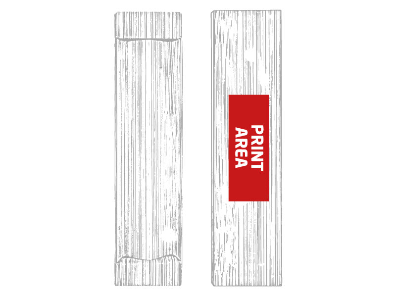 Estuche 2 Pcs Finish Bambu