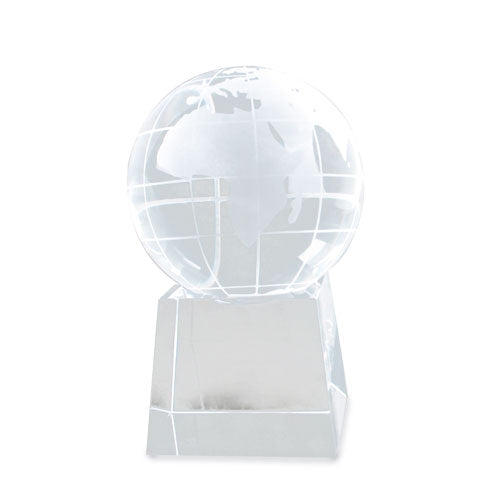 Cristal Bola Mundo Mediana "Terra"