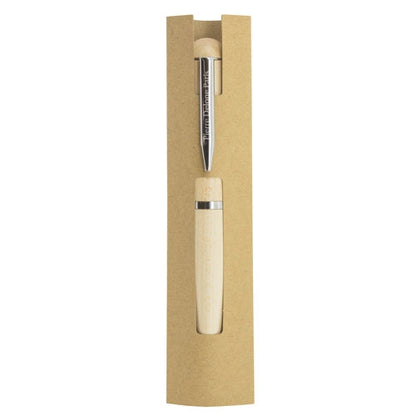 BOLIGRAFO USB MADERA 64GB PIERRE DELONE