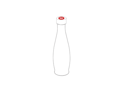 Botella Esmerilada 500Ml "Aqua Sana"