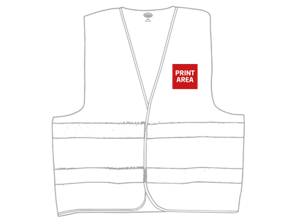 Chaleco Reflectante "Visibility"  Plus Size