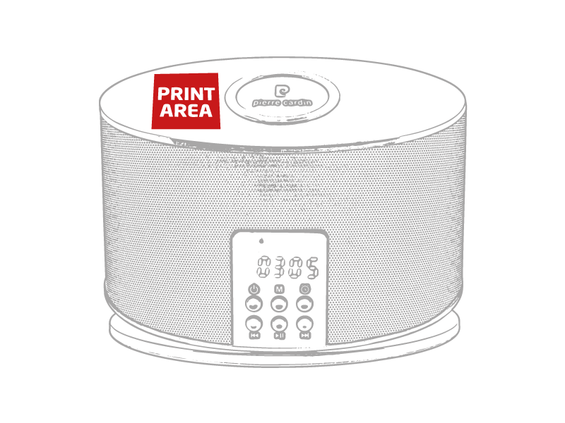 Reloj Radio Bluetooth Swing Pierre Cardin
