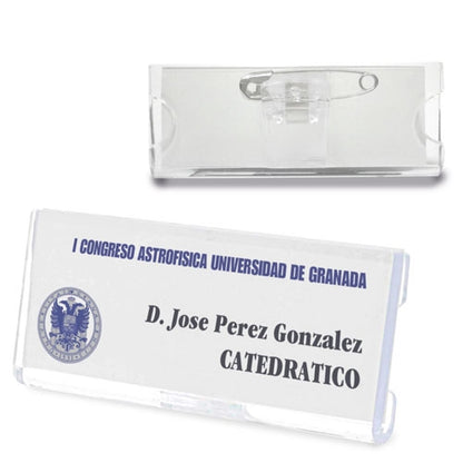 Identificador Rectangular "Continental"