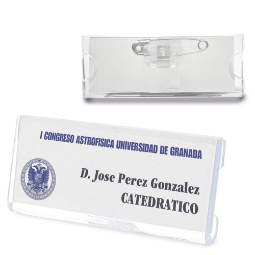 Identificador Rectangular "Continental"