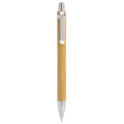 Set Boligrafo Y Portaminas Bambu "Elastic"