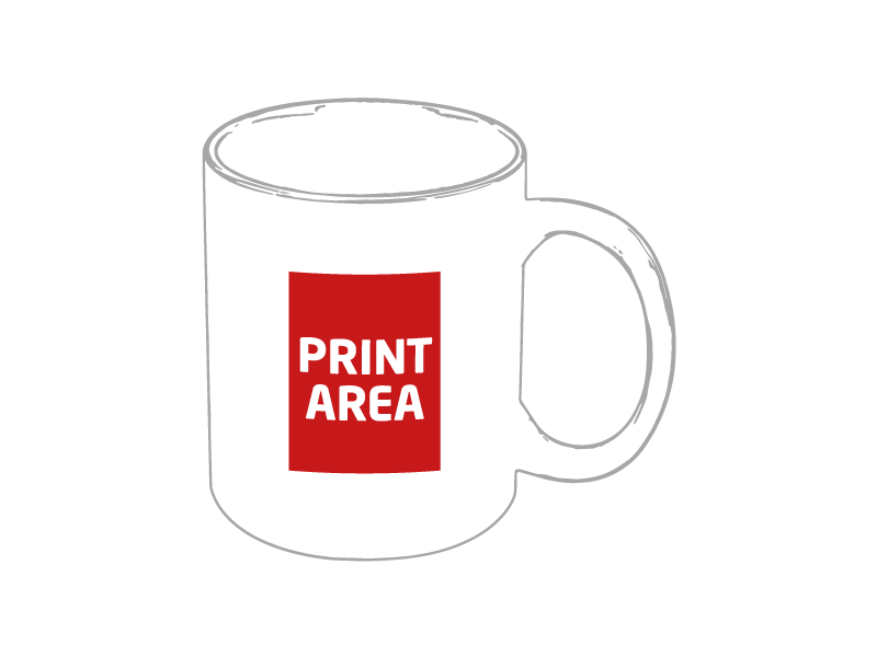 Mug Ceramica Metalizada Multicolor "Sybal"
