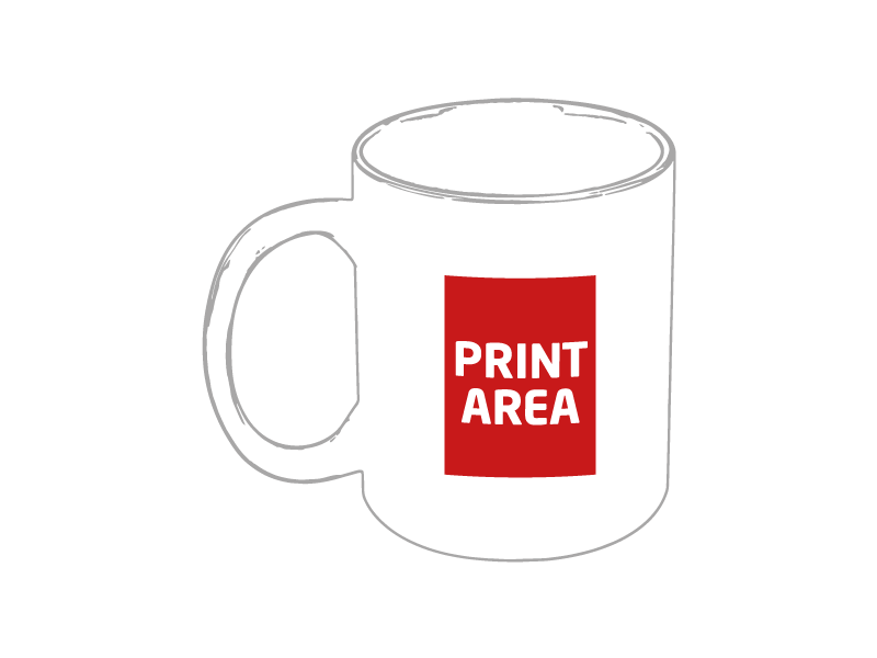 Mug Ceramica Metalizada Multicolor "Sybal"