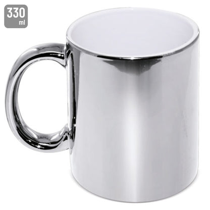Mug Ceramica Metalizada Multicolor "Sybal"