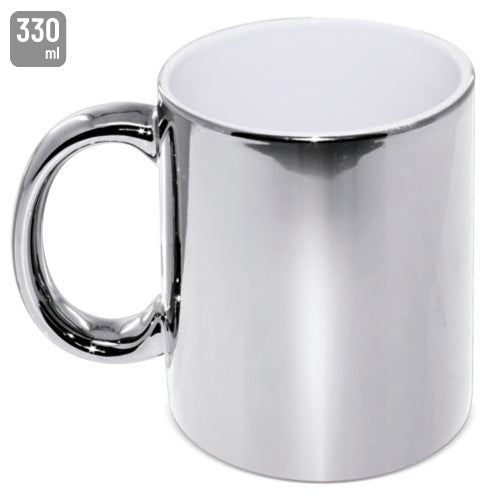 Mug Ceramica Metalizada Multicolor "Sybal"