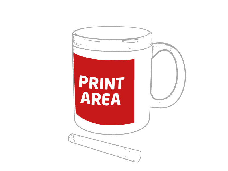 Mug De Ceramica Pizarra "Tizal"