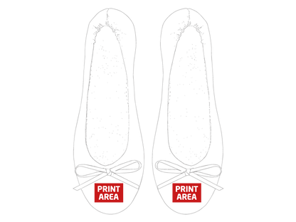 Zapatilla Plegable Oro (12 Pares) "Ballet"