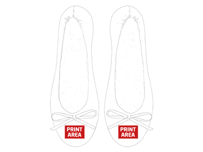 Zapatilla Plegable Oro (12 Pares) "Ballet"
